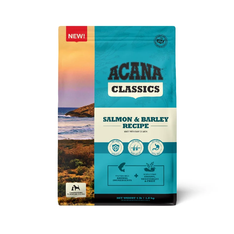 ACANA Classics Dry Dog Food Salmon & Barley Recipe 4lb