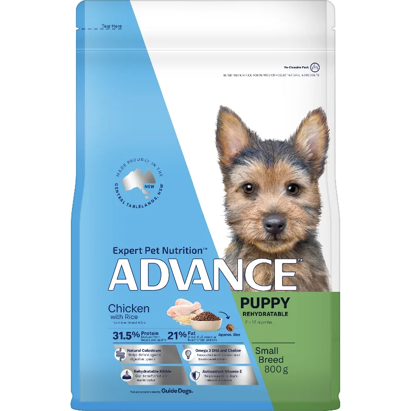 Advance Chicken and Rice Small Breed Puppy Rehydratable Dry Food 800G