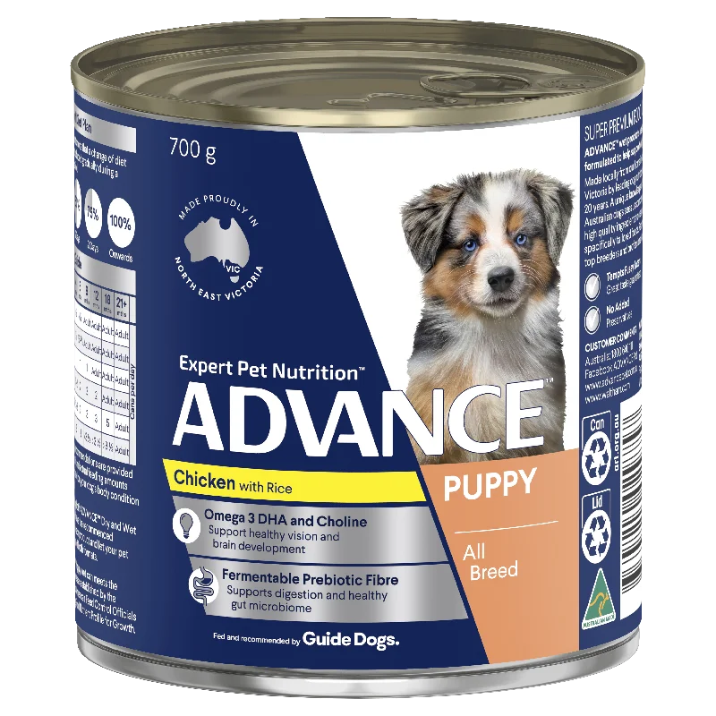 ADVANCE - Puppy Growth Chicken with Rice Dog Wet Food (700g)