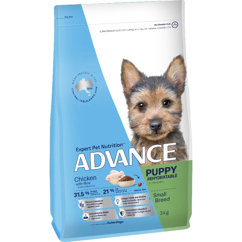 Advance Chicken and Rice Small Breed Puppy Rehydratable Dry Food 3kg