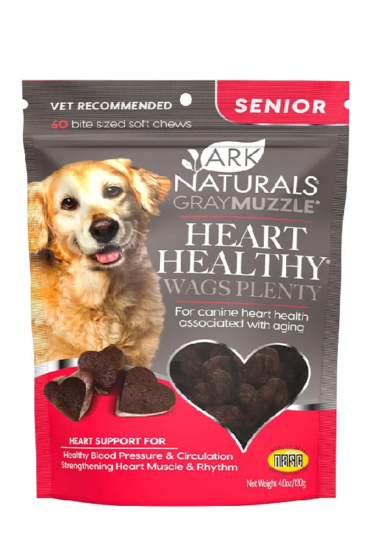 Ark Gray Muzzle Senior Heart Health Soft Chews