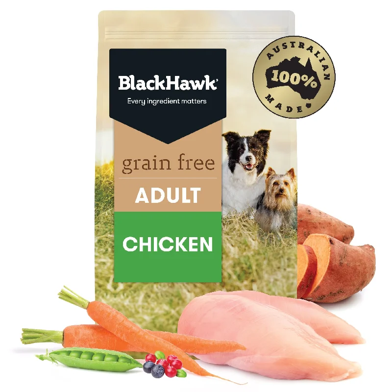 Black Hawk Grain Free Chicken Dry Dog Food 2.5kg