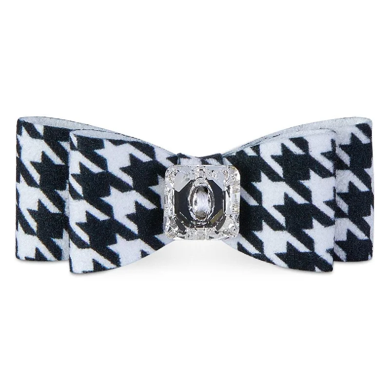 Houndstooth Big Bow Hair Bow