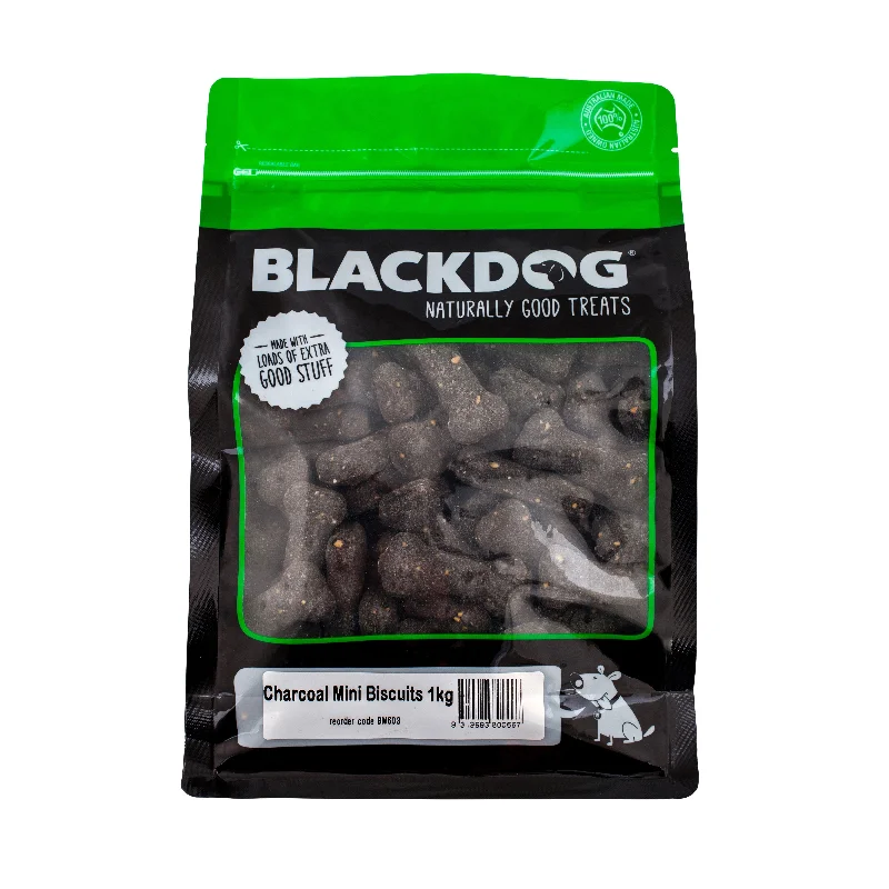 Blackdog Mini Biscuits Charcoal Dog Treat 1kg