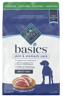 Blue Buffalo Basics Grain Free Adult Duck & Potato Recipe Dry Dog Food