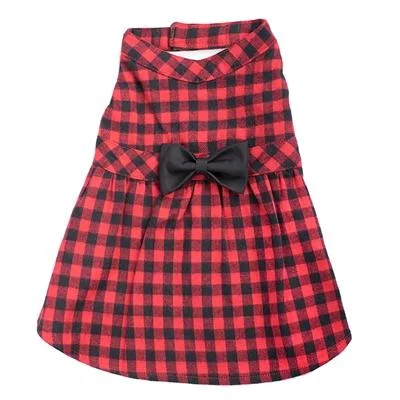 Buffalo Plaid Dress from The Worthy Dog