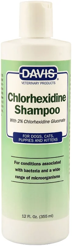 Davis Chlorhexidine (2%) Pet Shampoo for Dogs and Cats