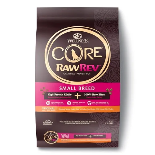 CORE RawRev Small Breed + 100% Raw Turkey Dog Food