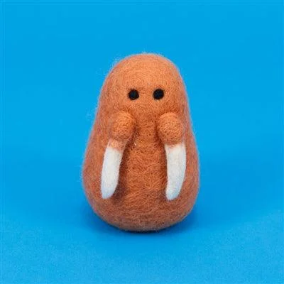 Felted Wool Walrus