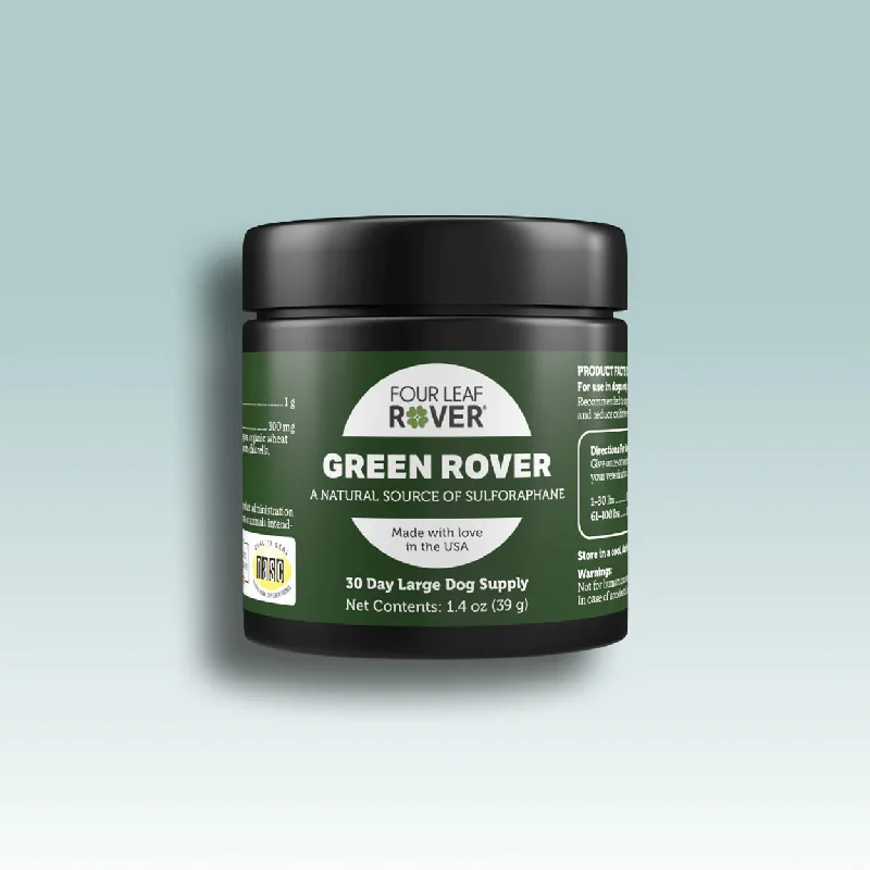 Four Leaf Rover - Green Rover - Organic Broccoli Sprouts and Greens for Dogs