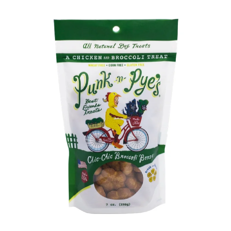 Furly's Punk-n-Pyes Chic Chic Broccoli Dog Treats