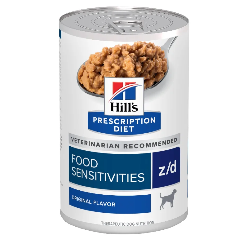 Hills Prescription Diet Dog z/d Skin/Food Sensitivities Original Wet Food 370g x 12