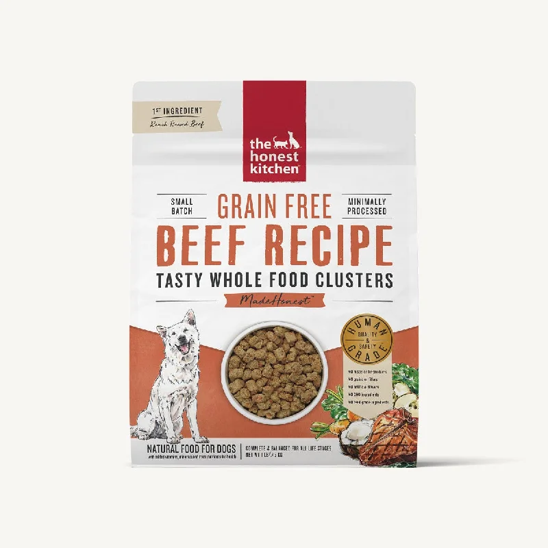 Honest Kitchen GF Beef Clusters 5 lb.