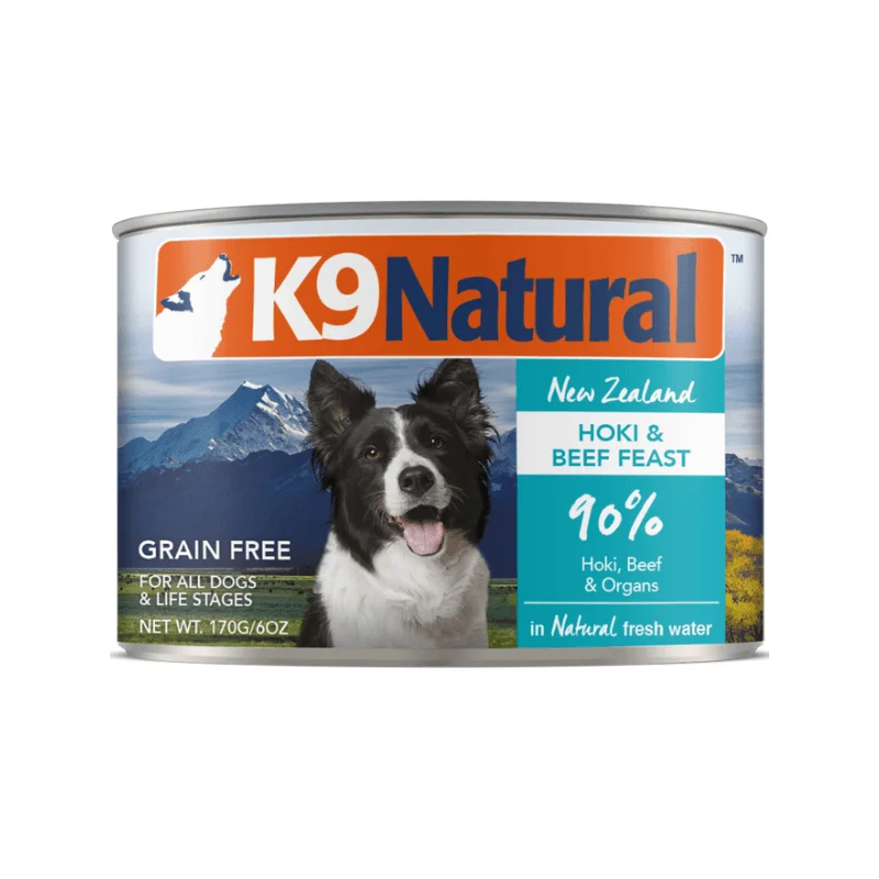 Canned Dog Food - Hoki & Beef  Feast