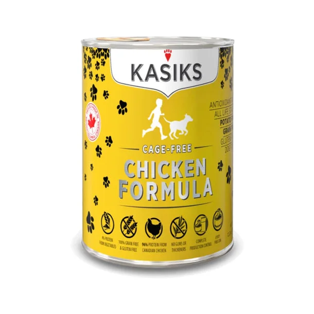 Kasik Cage-Free Chicken Canned Dog Food 12.2oz