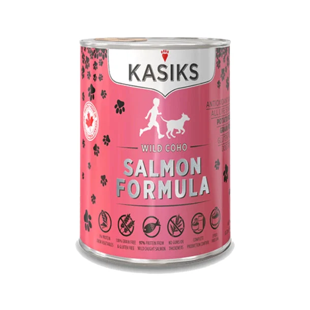 Kasiks Wild Coho Salmon Grain Free Canned Food 12.2oz