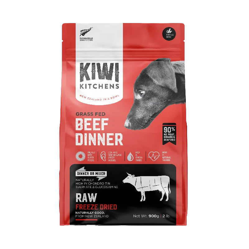 Kiwi Kitchens Raw Freeze-Dried Beef Dinner