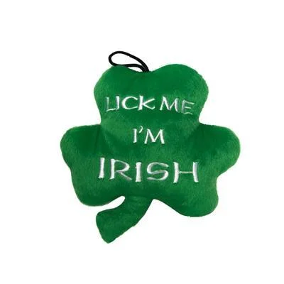 Lick Me I'm Irish Shamrock Toy