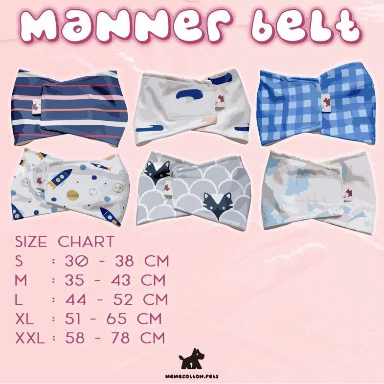 Manner Belt for Male Dog