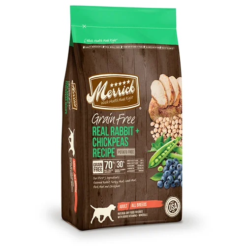 Merrick Grain Free Rabbit and Chickpeas Dry Dog Food