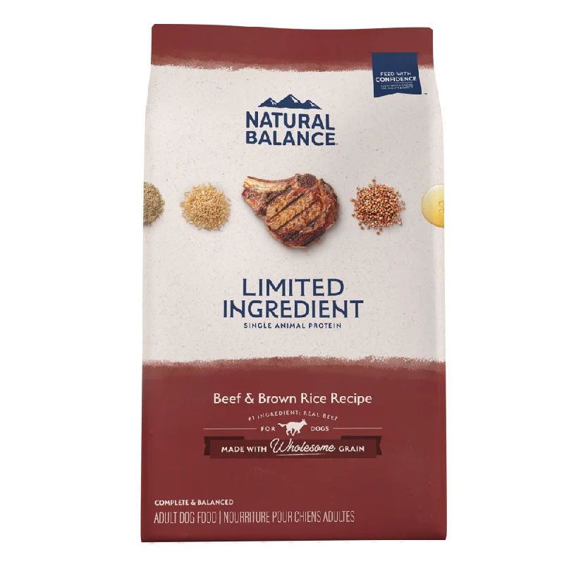 Natural Balance L.I.D. Limited Ingredient Diets Beef & Brown Rice Formula Dry Dog Food