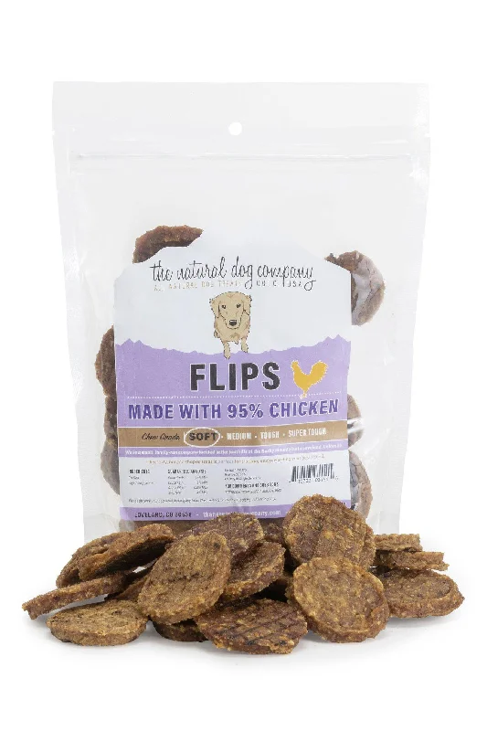 Tuesday's Natural Dog Co. Chicken Flips Dog Treat