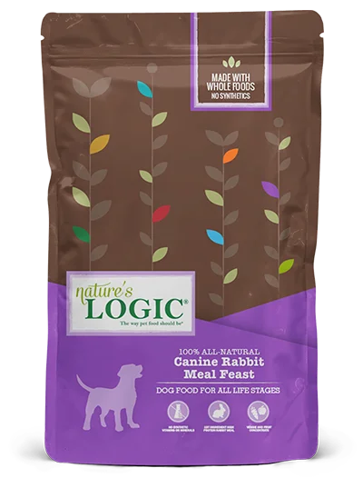 Nature's Logic Rabbit Meal Feast Dry Food for Dogs