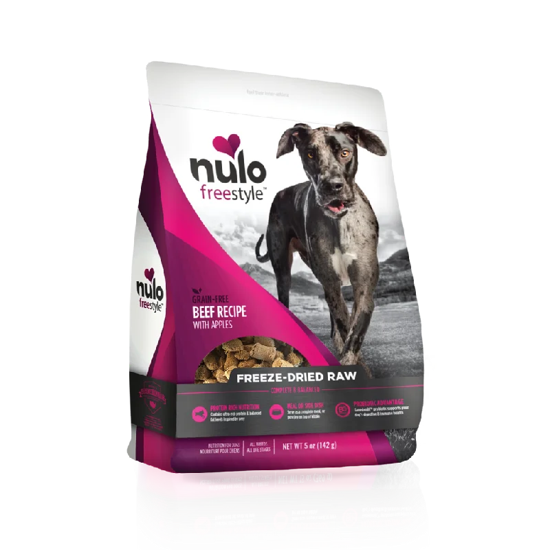 Nulo FreeStyle Dog Freeze-Dried Raw Grain-Free Beef With Apples