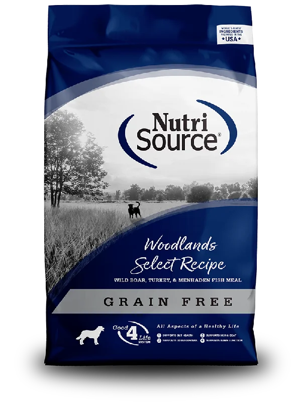 Nutrisource Grain Free Woodlands Select Dry Dog Food