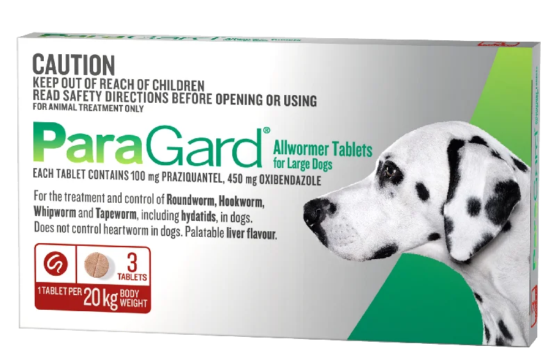 ParaGard - All Wormer (Large 10-20kg) (3pk)