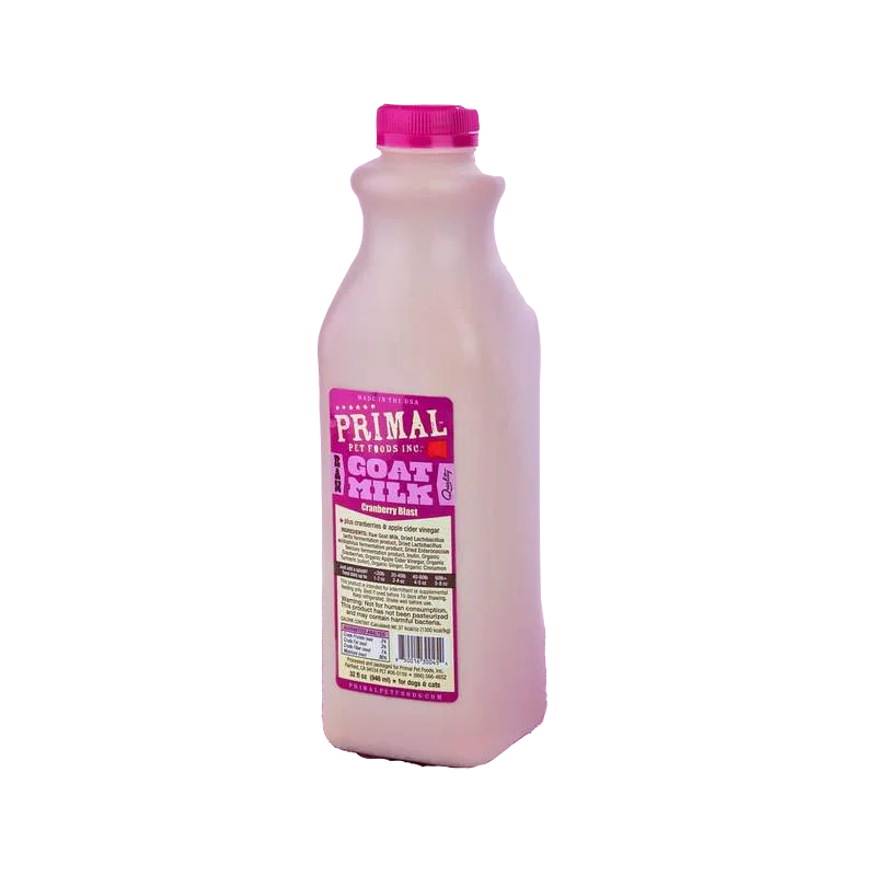 Primal Raw Goat Milk+ Cranberry Blast