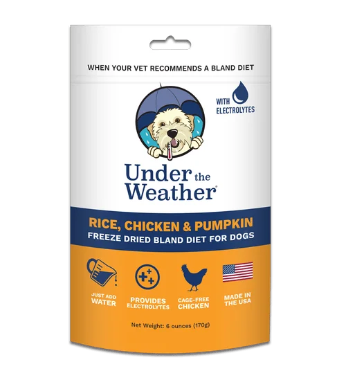 Rice, Chicken & Pumpkin Bland Diet for Dogs