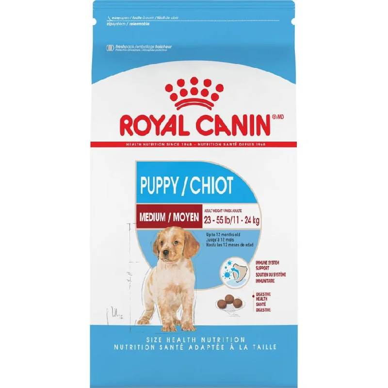 Royal Canin  Size Health Nutrition Medium Puppy Dry Dog Food