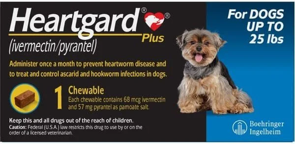 Rx Heartgard Plus Chewable, 1 Chew