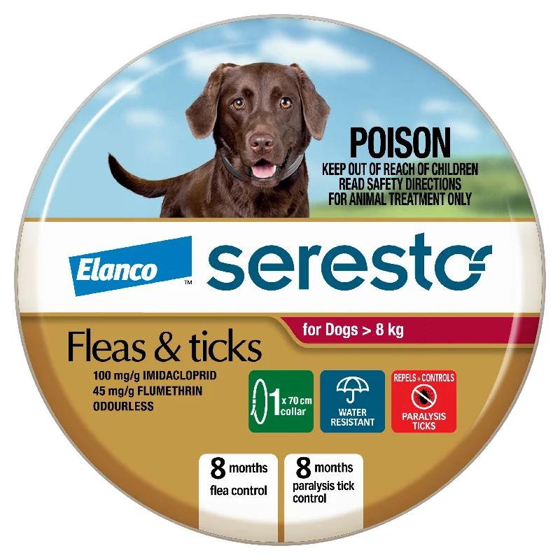 Seresto - Flea & Tick Collar for Dogs over 8kg