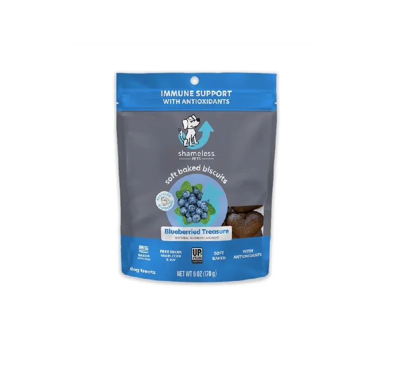 Shameless® Pets Blueberried Treasure Soft Baked Biscuits Dog Treats - 6 oz.