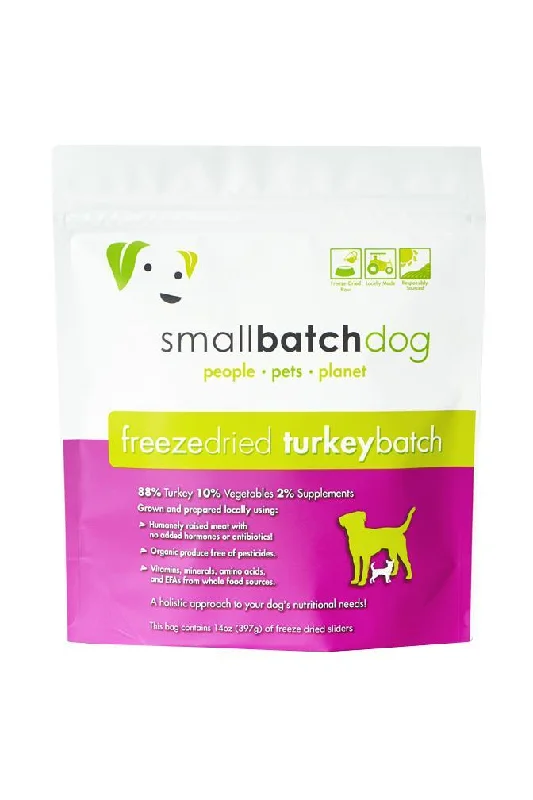 Small Batch Turkey Freeze Dried Raw Dog Food