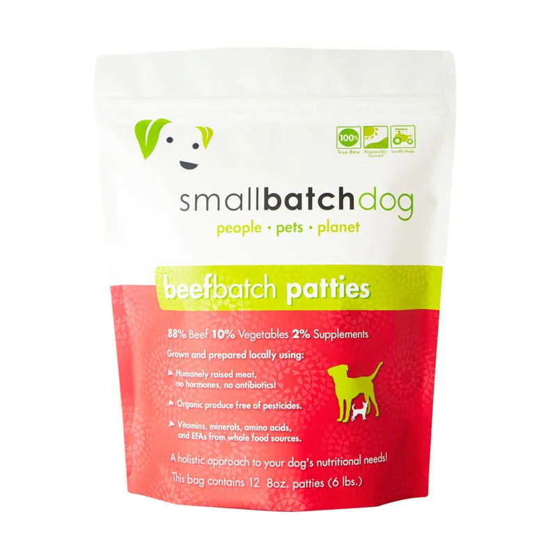 Smallbatch Frozen Beef Batch Dog Food