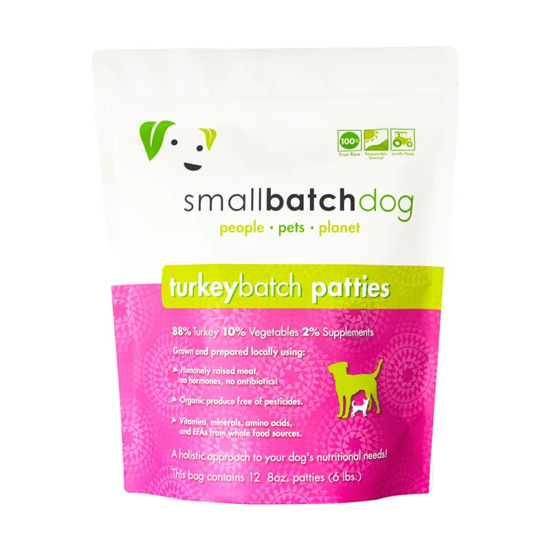 Smallbatch Frozen Turkey Batch Dog Food