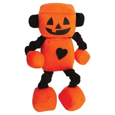 Snugarooz Jack-O-Bot Halloween Dog Toy