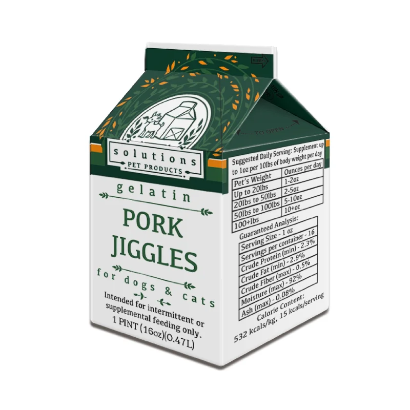 Solutions Gelatin Pork Jiggles