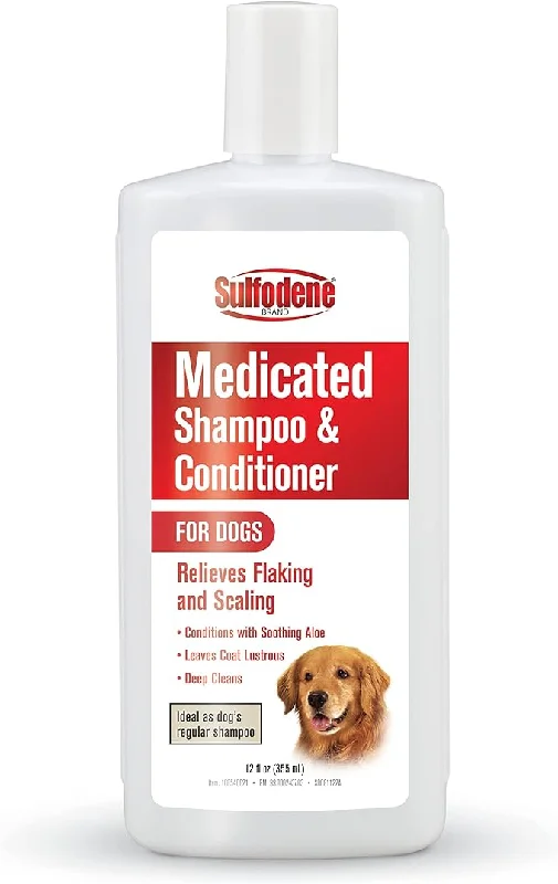 Sulfodene Medicated Shampoo & Conditioner for Dogs