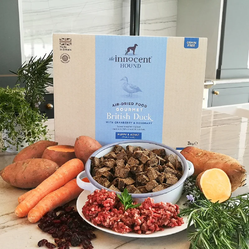 The Innocent Hound Gourmet British Duck Complete Air Dried Dog Food