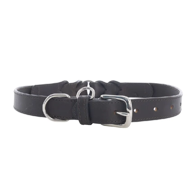 Topside Dog Collar in Ebony