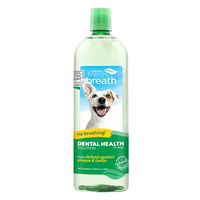 TropiClean Fresh Breath Dental Health Solution Original 1Ltr