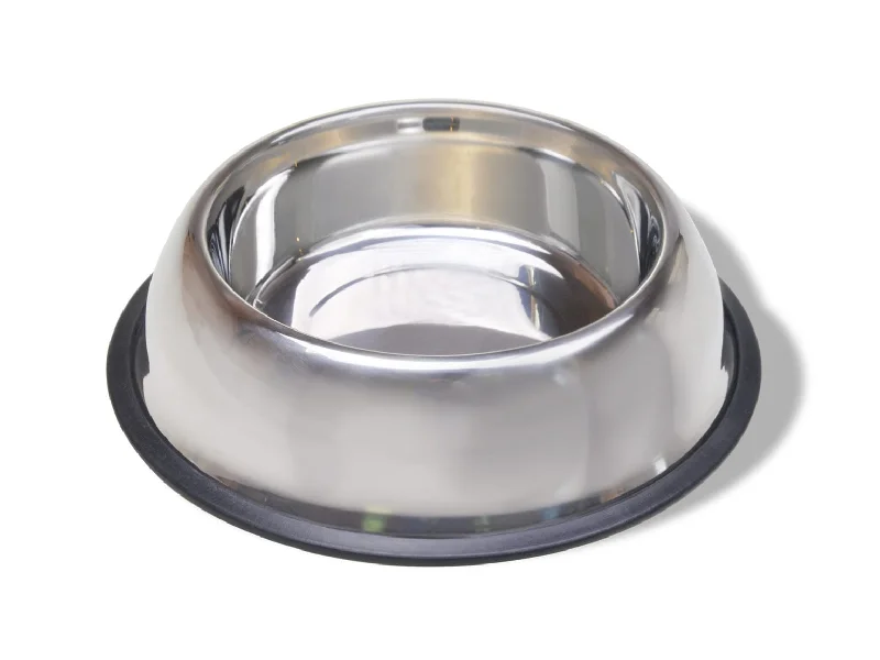 Van Ness Medium Stainless Steel Non-Tip Dog Bowl