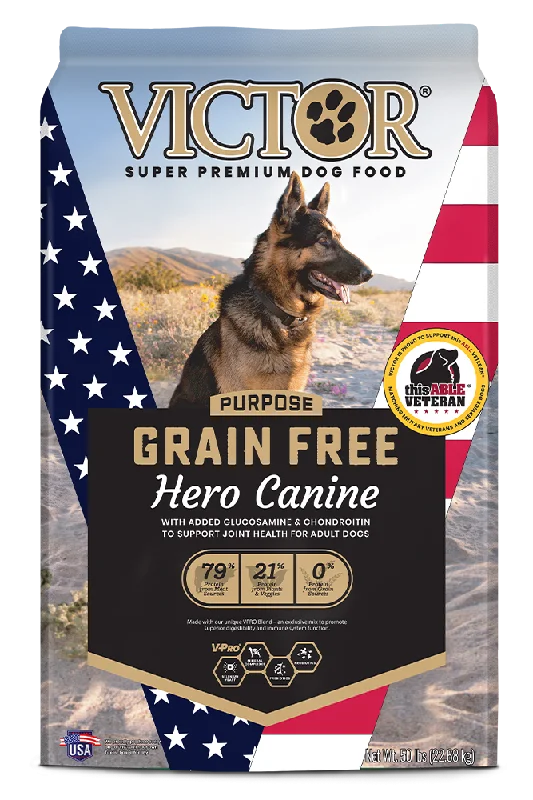 Victor Grain Free Hero Canine Formula with Glucosamine Dry Dog Food