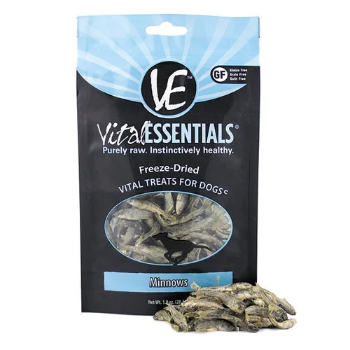 Vital Essentials Freeze Dried Minnows Treats for Dogs