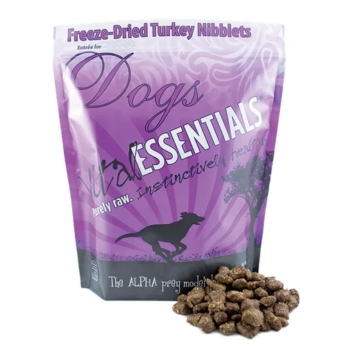 Vital Essentials Freeze-Dried Turkey Nibblets for Dog