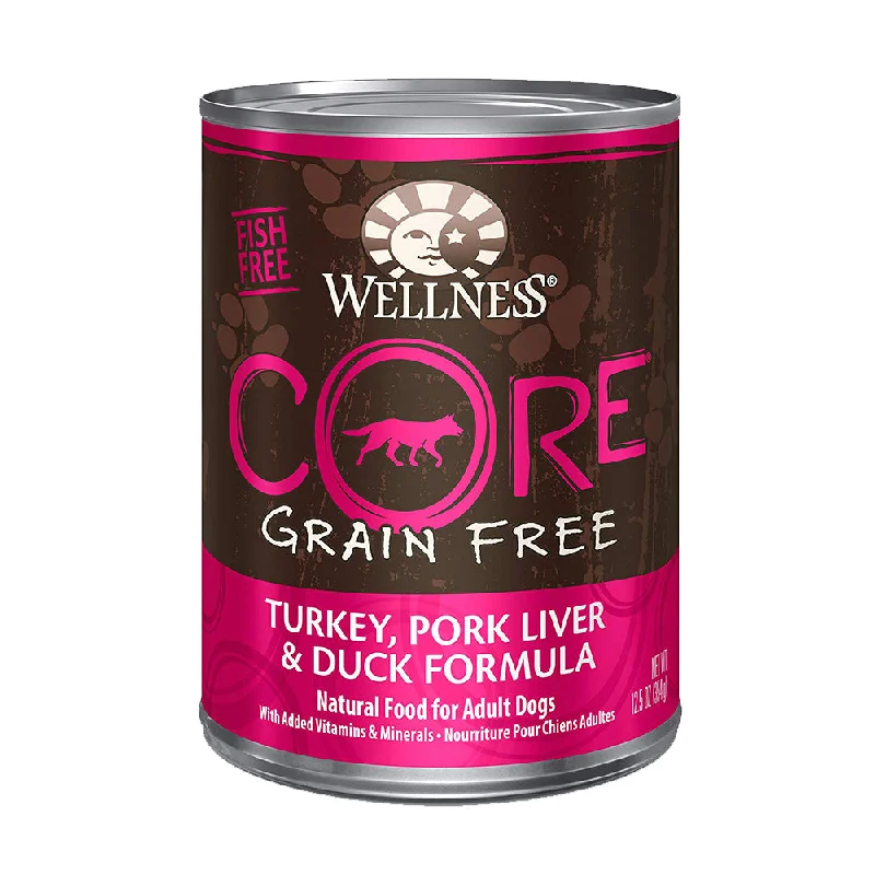 CORE Turkey, Pork Liver, & Duck Formula Grain-Free Canned Dog Food